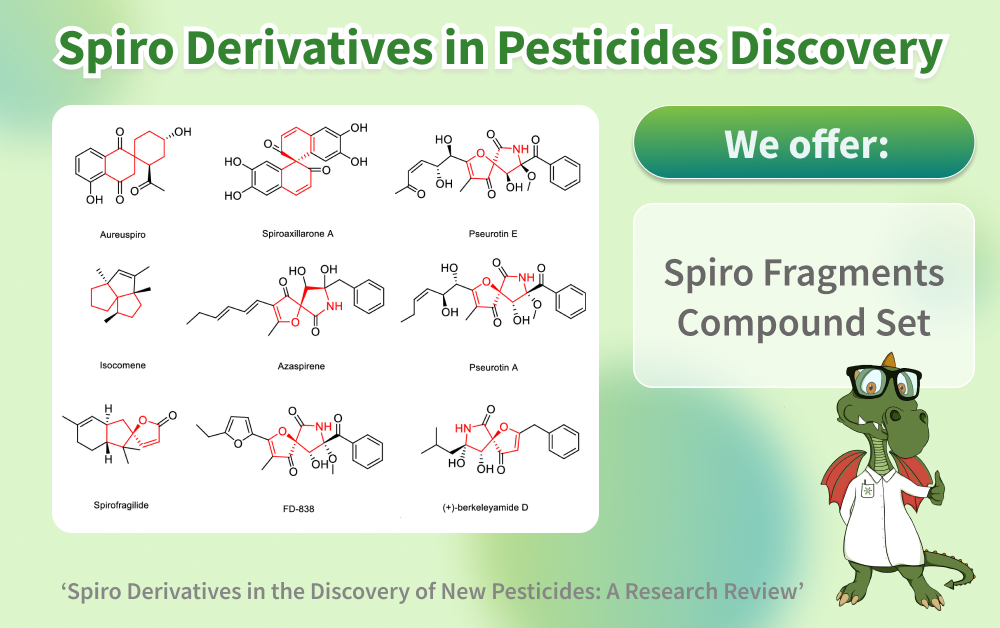 Chemspace offers Spiro Derivatives for Pesticides Discovery